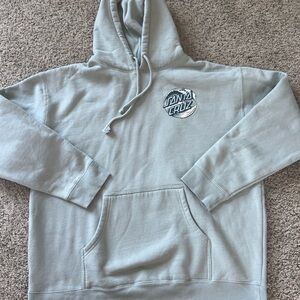 Santa Cruz Skateboards Men's blue gray Hoodie